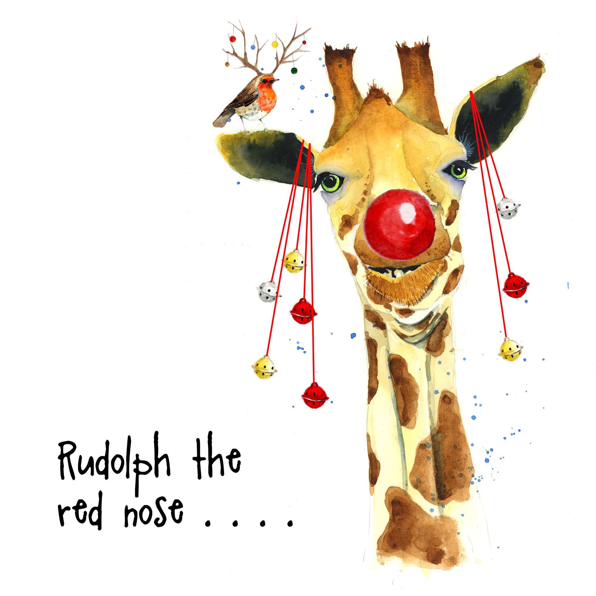Rudolph the red nose Etsy copy