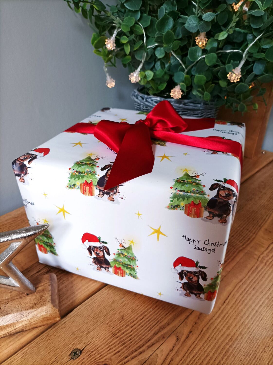 Happy Christmas Sausage! - Gift wrap