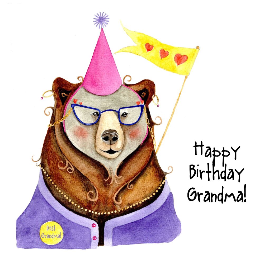 JTS - 026C Happy birthday Grandma