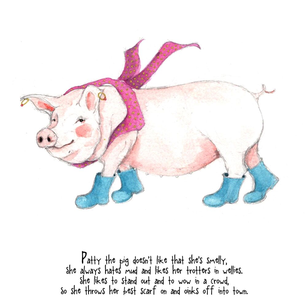 FF - 013C Patty the pig