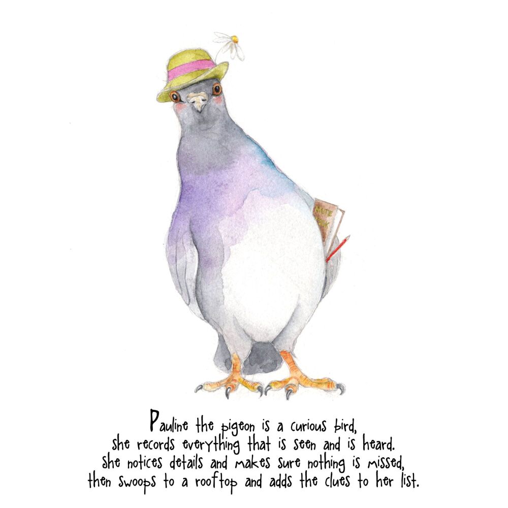 FF - 014C Pauline the pigeon