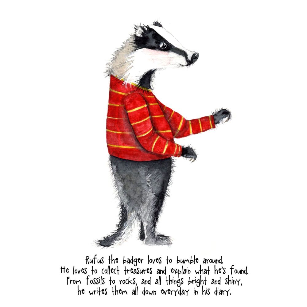 FF - 016C Rufus the badger