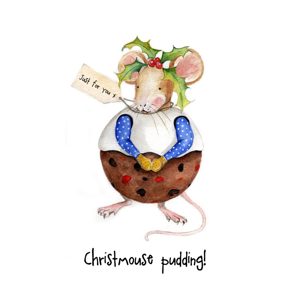 CHRISTMAS - 024C Christmouse pudding