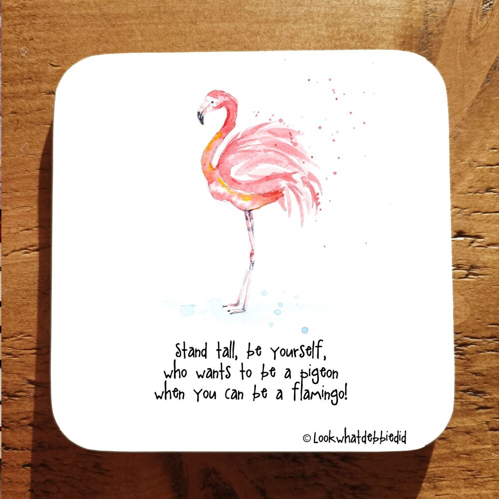 COASTER - 012 Flamingo pigeon