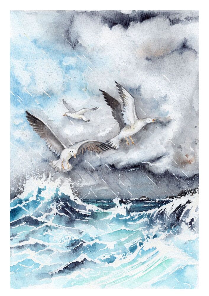 BP - 008P Stormy seas