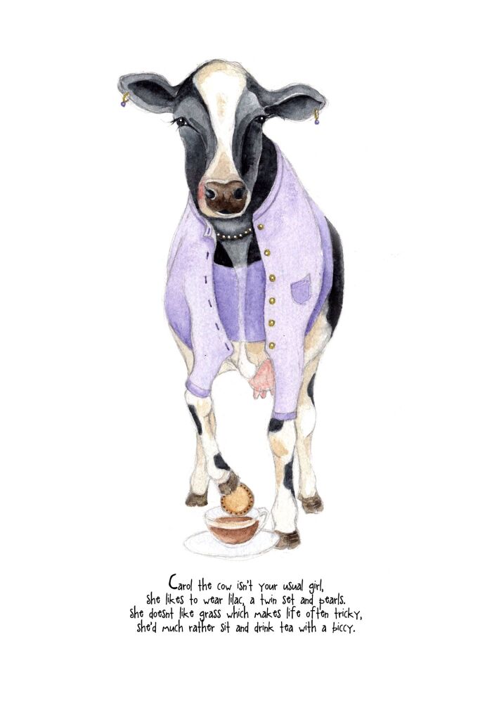 FF - 007P Carol the cow