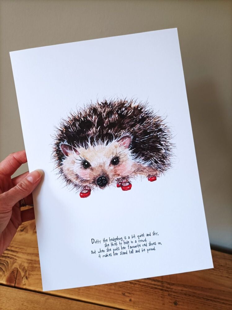 FF - 008P Dotty the hedgehog