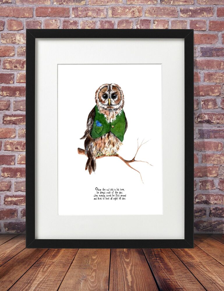 FF - 014P Oscar the owl