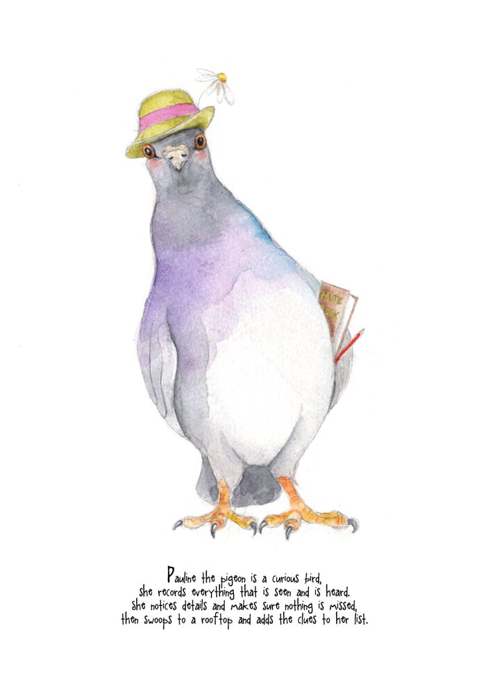 FF - 016P Pauline the pigeon