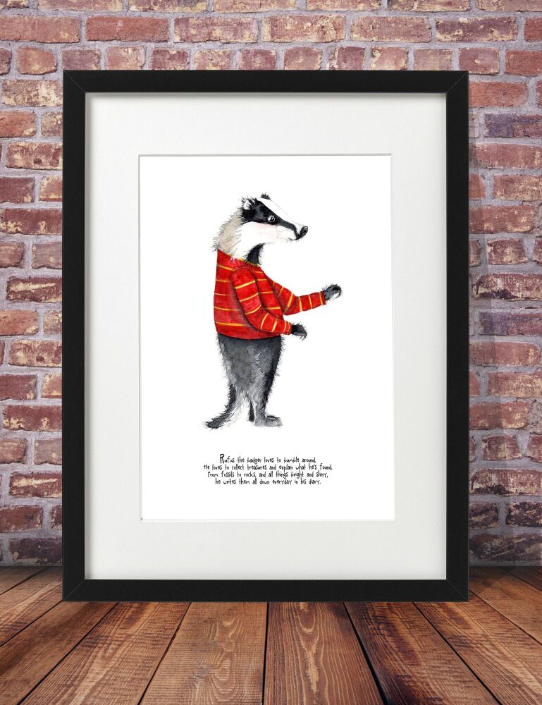 FF - 018P Rufus the badger