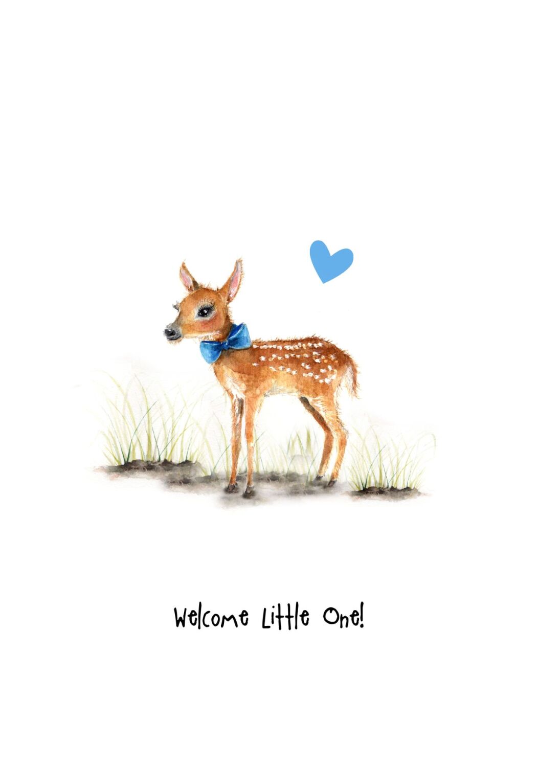 KIDS - 013P Welcome little one boy