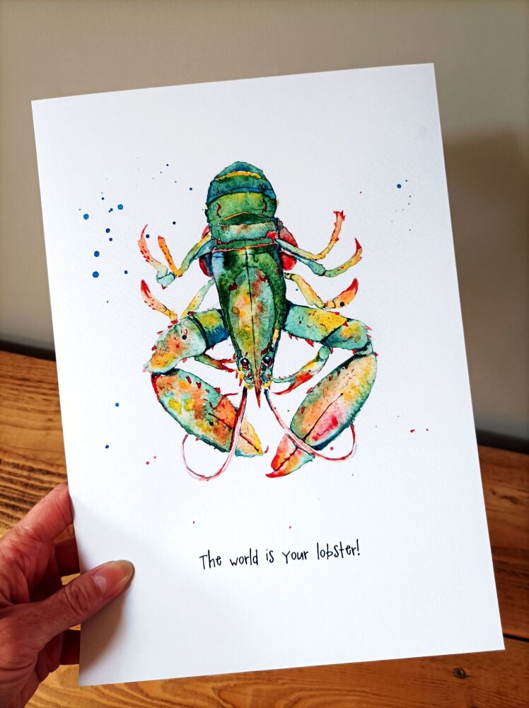 UTS - 004P The world is your lobster