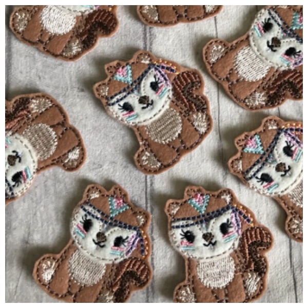 Tribal squirrel feltie