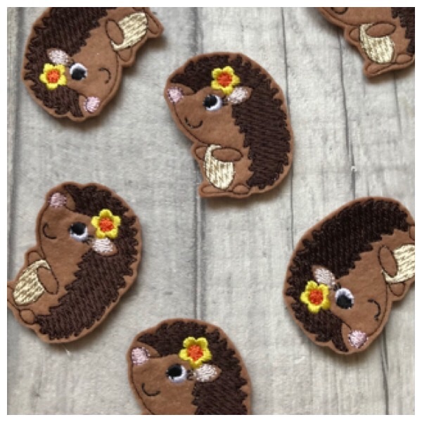 Woodland hedgehog feltie