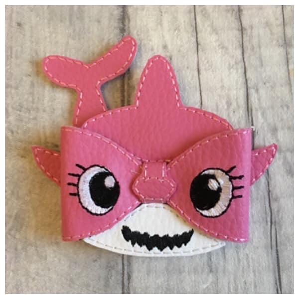 Pink shark bow parts