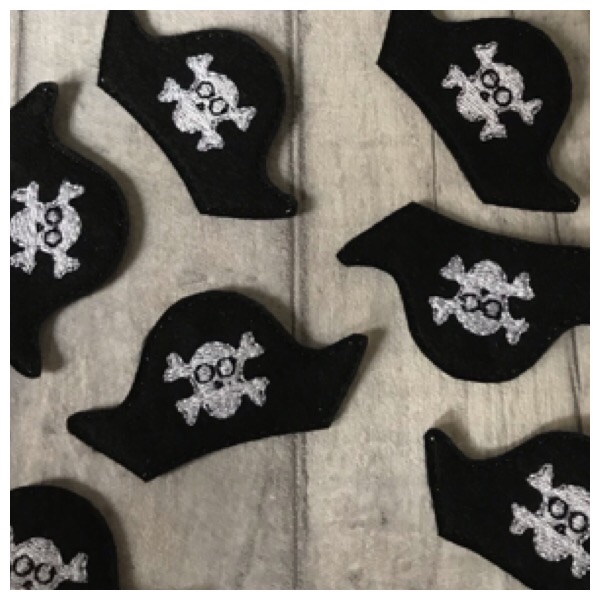 Pirate hat feltie