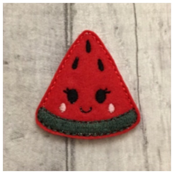 Cute watermelon feltie