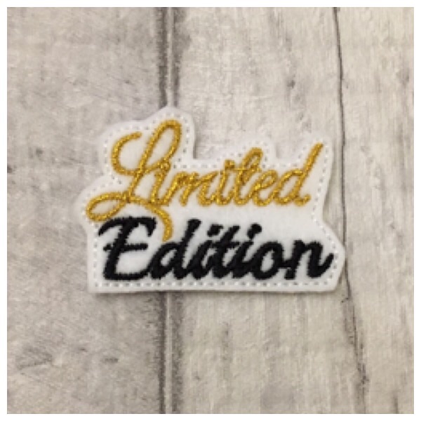Limited edition feltie