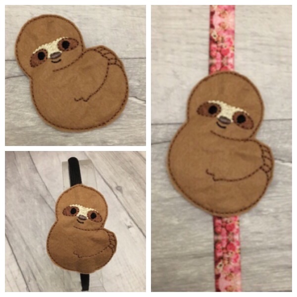 Sloth headband slider
