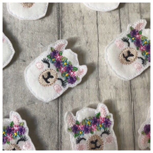 Lucy llama feltie