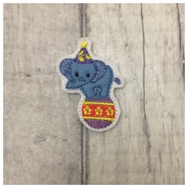 Circus elephant feltie