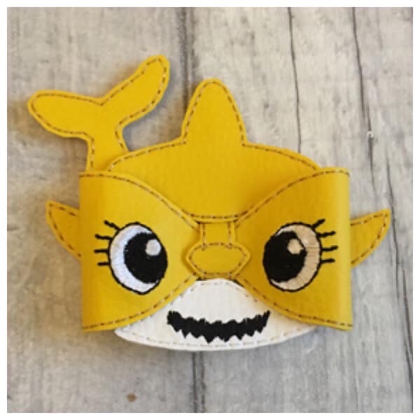 Yellow shark bow parts
