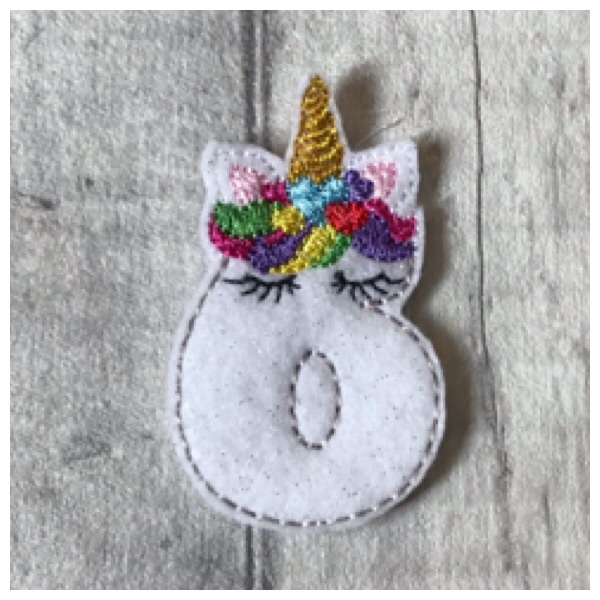 Unicorn number 6 feltie