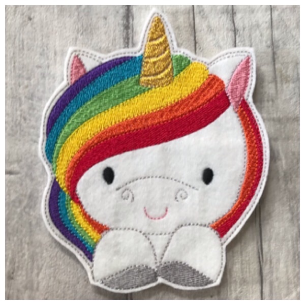 XL Livy unicorn feltie 