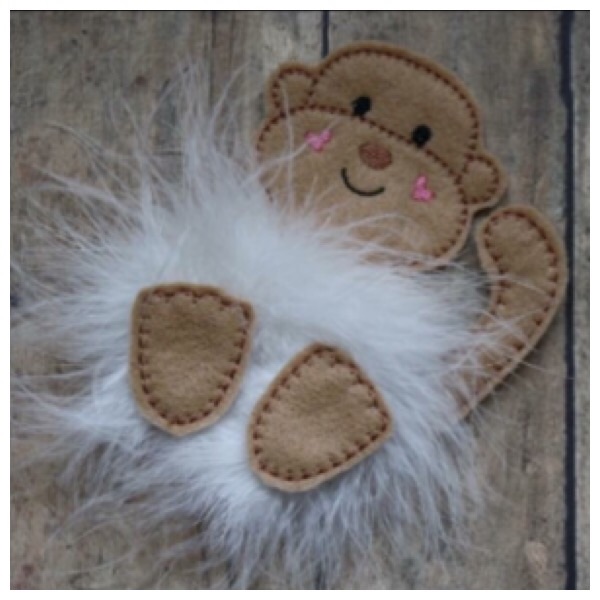 Monkey fluffy bow part 