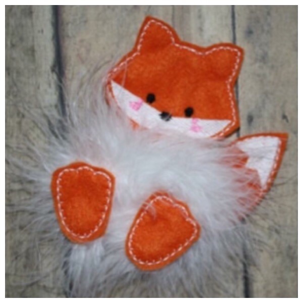 Fox fluffy bow part 