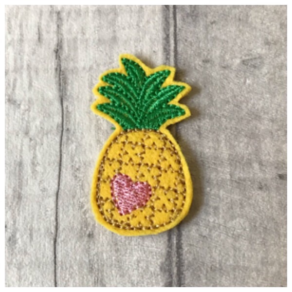 Pineapple crown 2 feltie