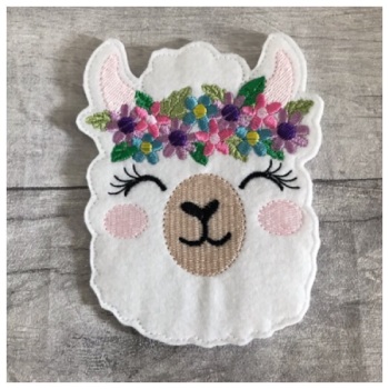 XL Lucy llama feltie