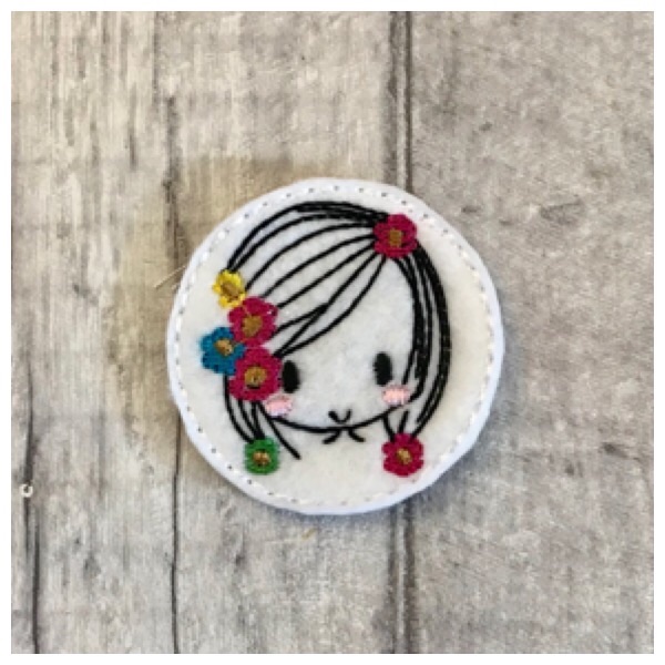 Flower girl feltie