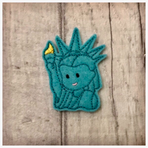 Lady Liberty feltie