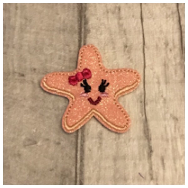 Starfish feltie