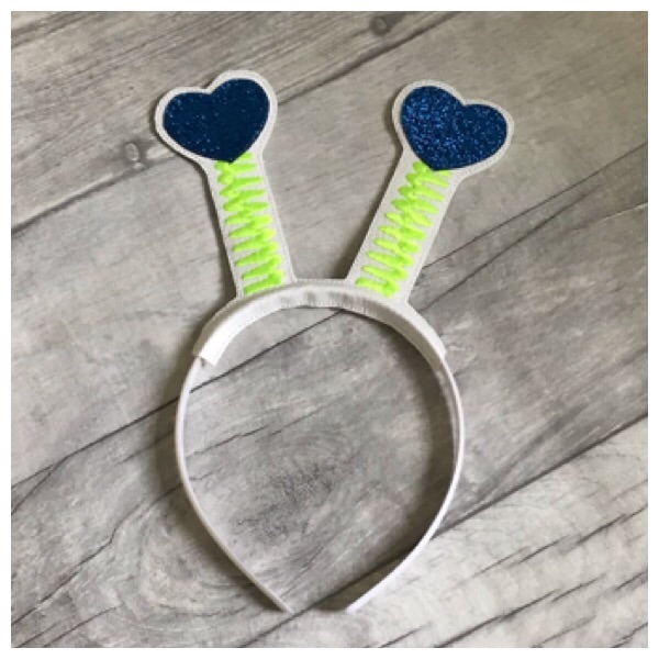 Heart headband slider 