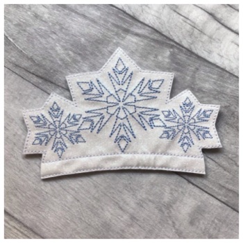 Snowflake tiara slider