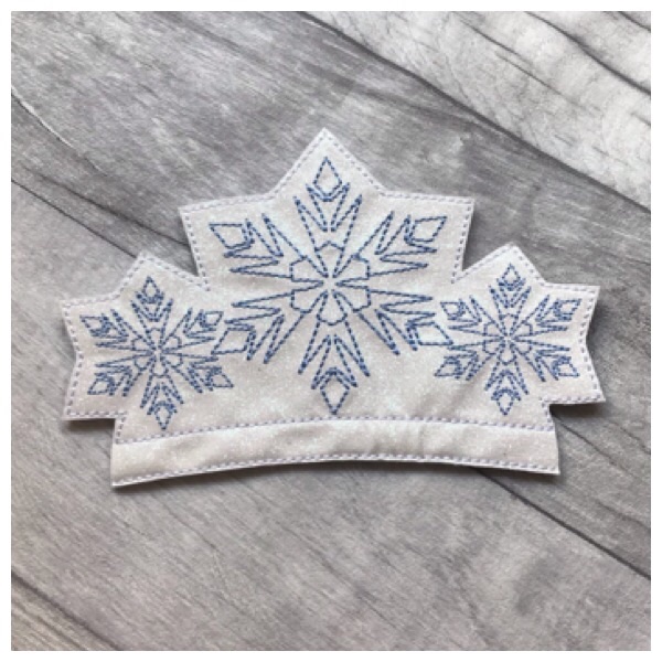 Snowflake tiara slider