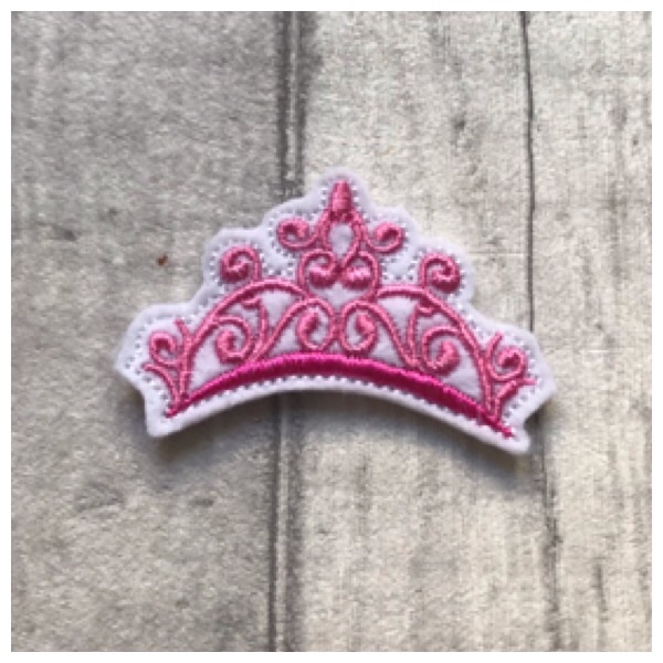 Tiara feltie pink