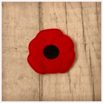 Poppy feltie 2”