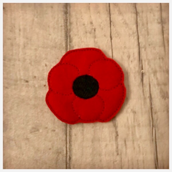 Poppy feltie 2”