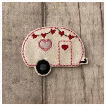 Valentine’s Day camper feltie