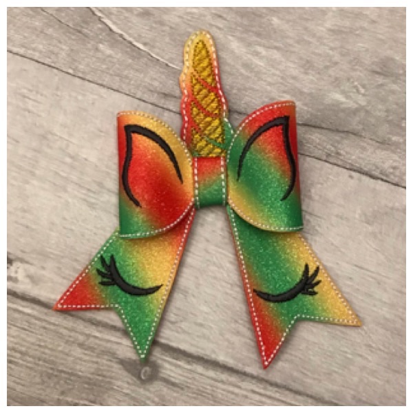 Unicorn bow part summer colour