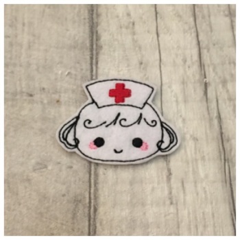 Nurse Hospital Lolly girl feltie