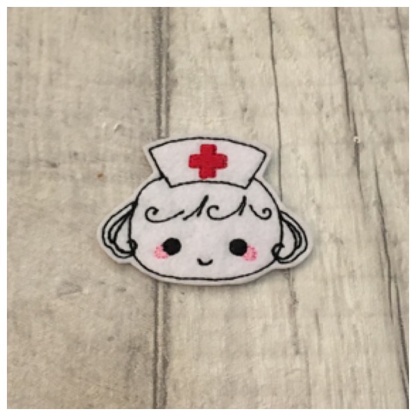 Nurse Hospital Lolly girl feltie