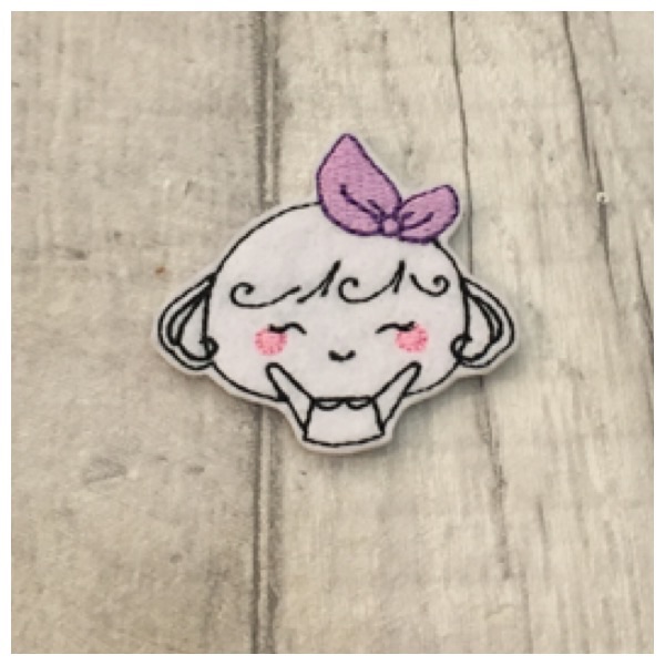 Happy Lolly Girl feltie