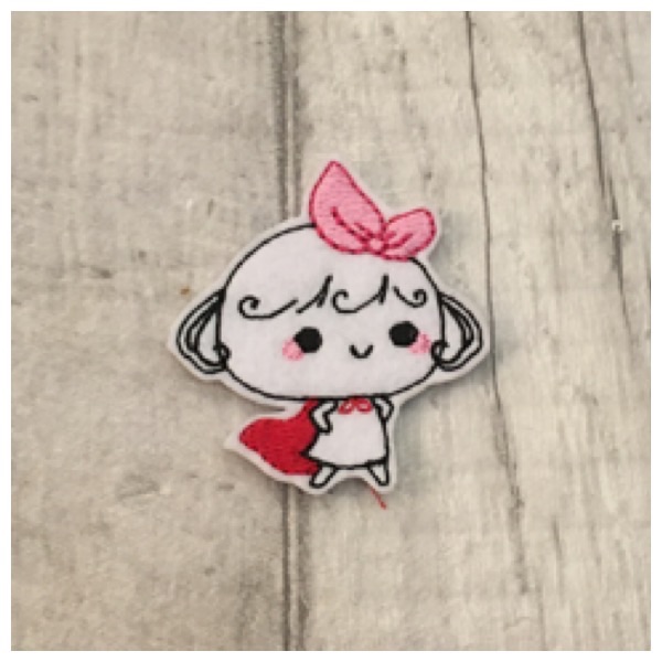 Lolly Super Girl Cape Feltie