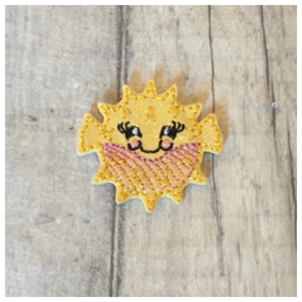 Puffer fish feltie