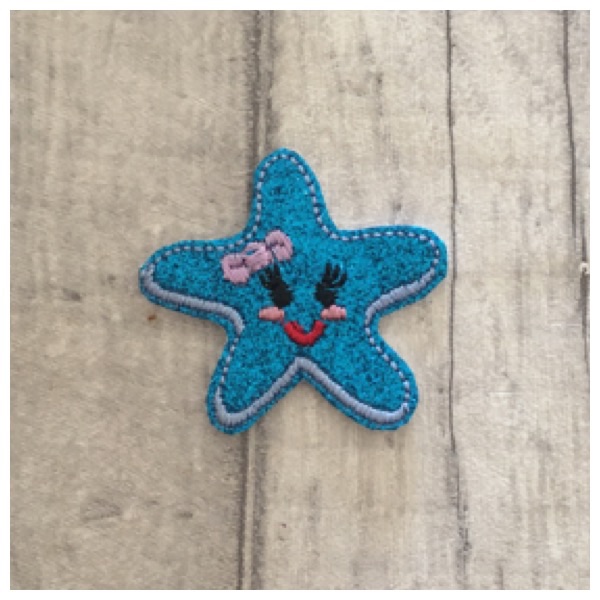 Starfish feltie 2