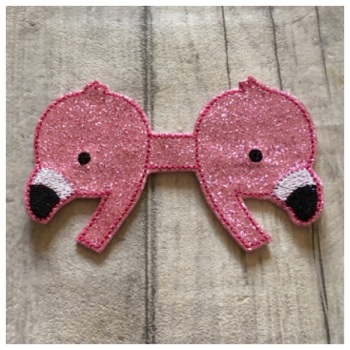 Flamingo head tails 